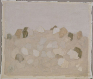 "Paesagio rocoso", Zoran Muši�?, 1978